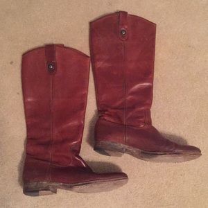 Frye Melissa riding boots.